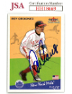 Rey Ordonez signed 2002 Fleer Tradition Baseball On Card Auto #207- JSA #HH18669 (New York Mets)