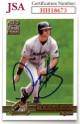 Dave Martinez signed 2000 Pacific Paramount Baseball On Card Auto #230- JSA #HH18673 (Tampa Bay Rays)