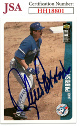 Lance Parrish signed 1995 Upper Deck Collector's Choice Baseball On Card Auto #349- JSA #HH18801 (Toronto Blue Jays)