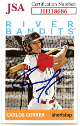 Carlos Correa signed 2013 Topps Rookie Baseball On Card Auto #150- JSA #HH18686 (Quad City River Bandits)
