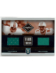 Paul Warfied & Chris Chambers 2006 Playoff Leaf Limited Team Threads Card #TTC-10- 069/100 (Miami Dolphins)