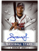 Andruw Jones signed 2022 Topps Certified Baseball Stars Auto Card #BSA-AJ- /199 (Atlanta Braves)