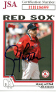 Grady Little signed 2003 Topps Baseball On Card Auto #271- JSA #HH18699 (Boston Red Sox)
