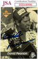 David Pearson signed NASCAR 1994 Press Pass Racing On Card Auto #133- JSA #HH18990