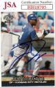 Jermaine Dye signed 1999 Pacific On Card Auto #204- JSA #HH18705 (Kansas City Royals)