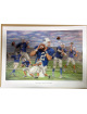 Tim Couch "Finest Couch Ever Made" 14.5x20 Lithograph signed by Artist Steve Ford- /2000