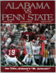 Alabama Crimson Tide vs Penn State Nittany Lions College Football Game Program- October 25, 1986