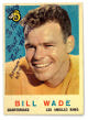 Bill Wade signed 1959 Topps Football On Card Auto #110 To Tom Best Wishes- COA (Los Angeles Rams)