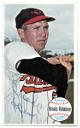 Brooks Robinson signed 1964 Topps Giants Baseball Card #50- COA (Baltimore Orioles/HOF)