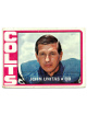 Johnny Unitas signed 1972 Topps Football Card #165- COA (Baltimore Colts/HOF/Golden Arm)