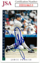 Lance Parrish signed 1993 Score Baseball On Card Auto #587- JSA #HH18653 (Seattle Mariners)