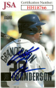 Curtis Granderson signed 2006 Upper Deck Baseball Card #174- JSA #HH18766 (Detroit Tigers)
