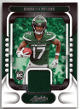 Garrett Wilson 2022 Panini Absolute Football Patch Rookie Card (RC) #ARM-6 (New York Jets)