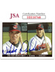 Victor Martinez signed 2003 Bowman Heritage Baseball On Card Auto #167- JSA #HH18768 (Cleveland Guardians)