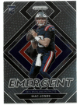 Mac Jones 2021 Panini Silver Prizm Emergent Rookie Card (RC) #E-6 (New England Patriots)