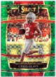 Chris Olave 2022 Panini Select Draft Picks Concourse Level Green Squares Prizm Rookie Card (RC) #5 (Ohio State/Saints)
