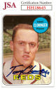 Tony Cloninger signed 1969 Topps Baseball On Card Auto #492- JSA #HH18645 (Cincinnati Reds)