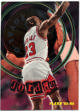 Michael Jordan 1995-96 Fleer Total "O" Foil Insert Card #2 (Chicago Bulls/HOF)