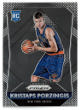 Kristaps Porzingis 2015-16 Panini NBA Prizm Rookie Card (RC) #348 (New York Knicks)