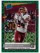 Antonio Gibson 2020 Panini Donruss Optic Green Prizm Laser Rated Rookie Card (RC) #185 (Washington Commanders)