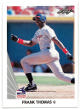 Frank Thomas 1990 Leaf Rookie Card (RC) #300 (Chicago White Sox/HOF)