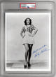 Ruby Keeler Signed Vintage 8x10 B&W Photo Best Wishes  PSA Encapsulated (1941 Sweetheart of The Campus/Ozzie Nelson)