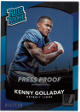 Kenny Golladay 2017 Panini Donruss Rated Rookie Press Proof Rookie Card (RC) #365- /100 (Detroit Lions)