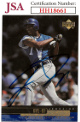 Jermaine Dye signed 2000 Upper Deck Baseball On Card Auto #134- JSA #HH18661 (Kansas City Royals)
