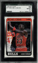 Michael Jordan 1988-89 Fleer Card #17- SGC Graded 92 NM/MT+ 8.5 (Chicago Bulls/3rd Year)