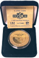 2010 Tennessee Titans Official Highland Mint 24KT Gold Game Coin NFL-EST 1960  (Rare-NEW)