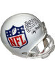 Roger Goodell signed Riddell Full Size NFL Logo Rep Helmet To:Bob/7 line Insc- Beckett Review