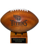 Tennessee Titans GBOW NFL Licensed Mini Wood Football/Leatherette Laces /Display BRAND NEW