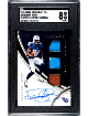 Derrick Henry signed 2016 Panini Immaculate Collection Rookie Triple Patch/On Card Auto (RC) #DH- /15- SGC Graded 8 NM-MT Titans