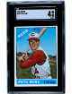 Pete Rose 1966 Topps Card #30- SGC Graded 4 VG-EX (Cincinnati Reds)