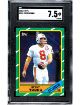 Steve Young 1986 Topps Rookie Card (RC) #63- SGC Graded 7.5 NM+ (Tampa Bay Buccaneers)