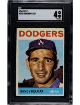 Sandy Koufax 1964 Topps Card #200- SGC Graded 4 VG-EX (Nice/HOF/Los Angeles Dodgers)