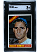 Sandy Koufax 1966 Topps Card #100- SGC Graded 3 VG (Los Angeles Dodgers)