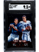 Peyton Manning & Johnny Unitas 2000 Topps Chrome Colt Heroes Combos Card #TC1- SGC Graded 9.5 MT+ (Baltimore/Indianapolis Colts)
