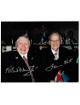 K. S. "Bud" Adams Jr and Lamar Hunt 8x10 AFL Replica Signed Reprint Photo