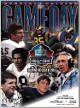 Mike Munchak signed Class Of 2001 Pro Football HOF Gameday Magazine/Program imperfect- COA (Houston Oilers/HOF)