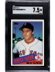 Roger Clemens 1985 Topps Baseball Rookie Card (RC) #181- SGC Graded 7.5 NM+ (Boston Red Sox)