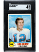 Bob Griese 1978 Topps Holsum Bread Card #16- SGC Graded 4 VG-EX (Miami Dolphins/HOF)