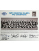 1961 Houston Oilers AFL Champions 50th ANV 16x20 Team Signed Photo -18 Sigs  COA Imperfect-  McLeod/Groman/Bothan/Laraway/Reed