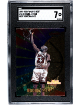 Michael Jordan 1997-98 Bowman's Best Performance Card #96- SGC Graded 7 NM (Chicago Bulls)