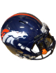 Denver Broncos Riddell Speed FS Rep Helmet w/ Custom Eye Shield Visor- No Box