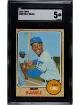 Ernie Banks 1968 Topps Baseball Card #355- SGC Graded 5 EX (Chicago Cubs)