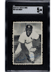 Bob Gibson 1969 Topps Deckle Edge Baseball Card #29- SGC Graded 5 EX (Centered/St. Louis Cardinals)