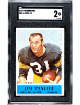 Jim Taylor 1964 Philadelphia Card #80- SGC Graded 2 Good (Green Bay Packers)