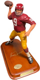 Sonny Jurgensen Washington TB All Star Football Figurine/Statue 8.5 - Danbury Mint COO  PRISTINE/RARE