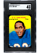 OJ/O.J. Simpson 1970 Topps Super Glossy Card #22- SGC Graded 4 VG-EX (Buffalo Bills)